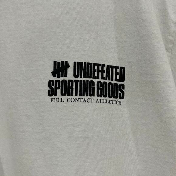Undefeated Sporting Goods Full Contact Athletics Tee Shirt - Picture 4 of 7